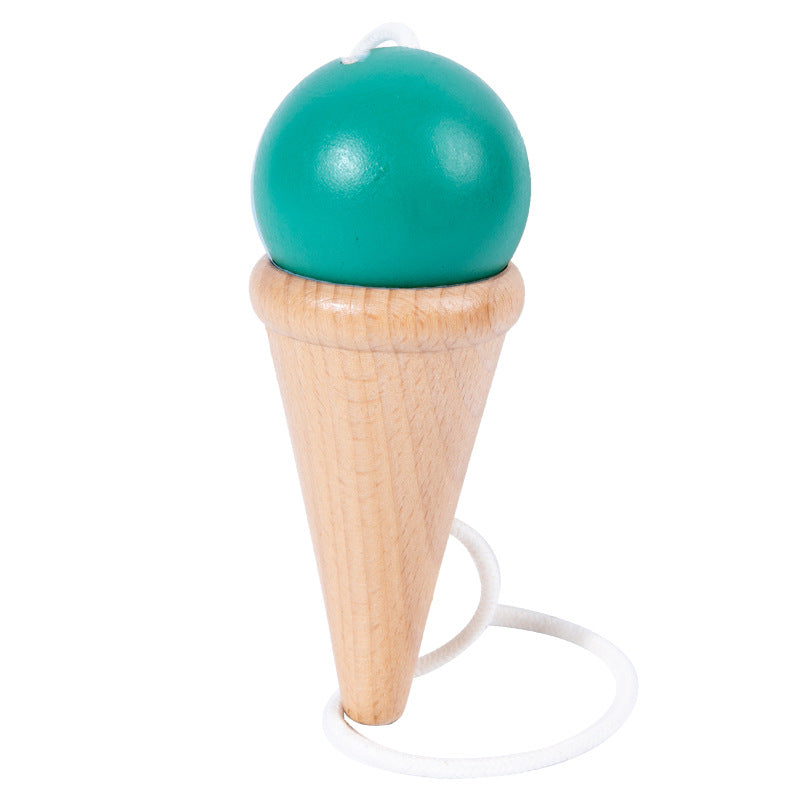 Wooden Skill Cup Toy for Hand-Eye Coordination Practice