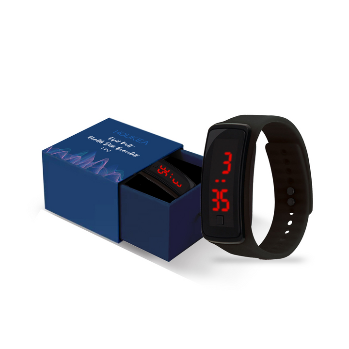Digital Sports Watch for Bright, Easy Workout Time
