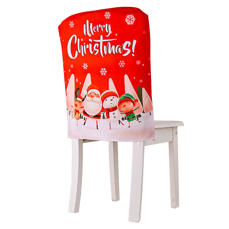 Christmas Chair Covers for Festive Holiday Dining Rooms