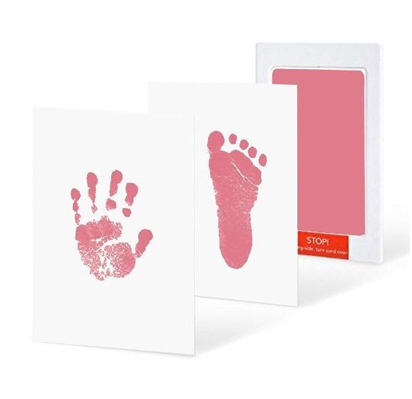 Baby Handprint Footprint Kit for Mess-Free Keepsakes