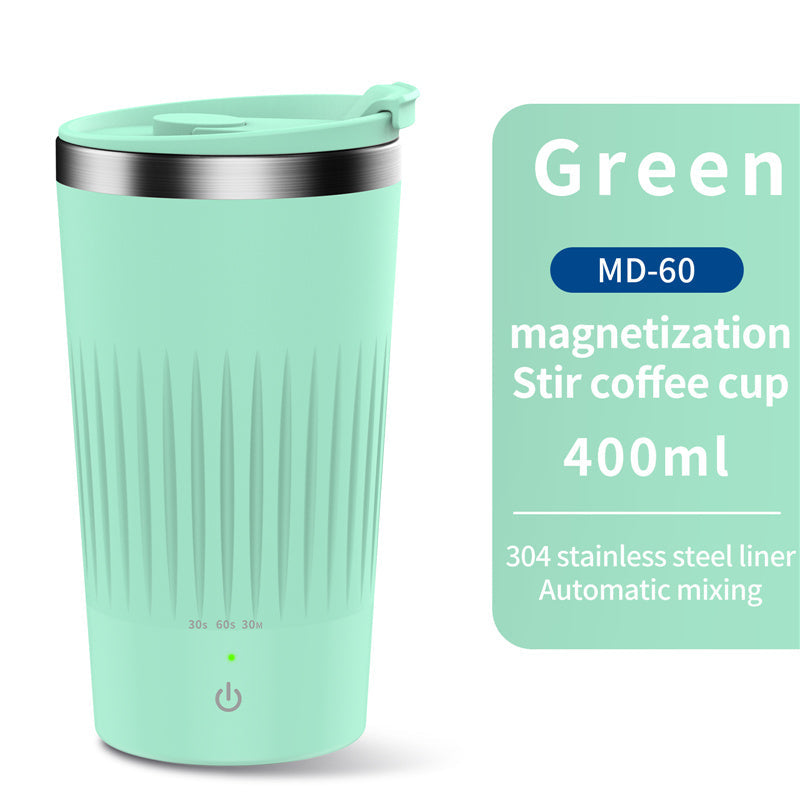 Self-Stirring Mug with Bluetooth Speaker for Milk Tea