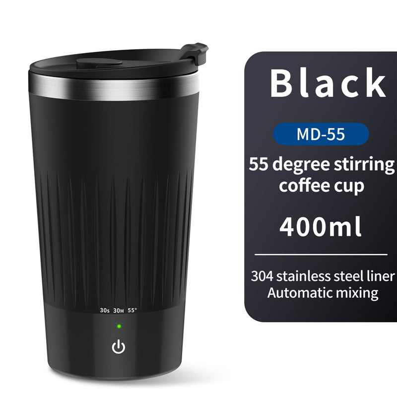 Self-Stirring Mug with Bluetooth Speaker for Milk Tea