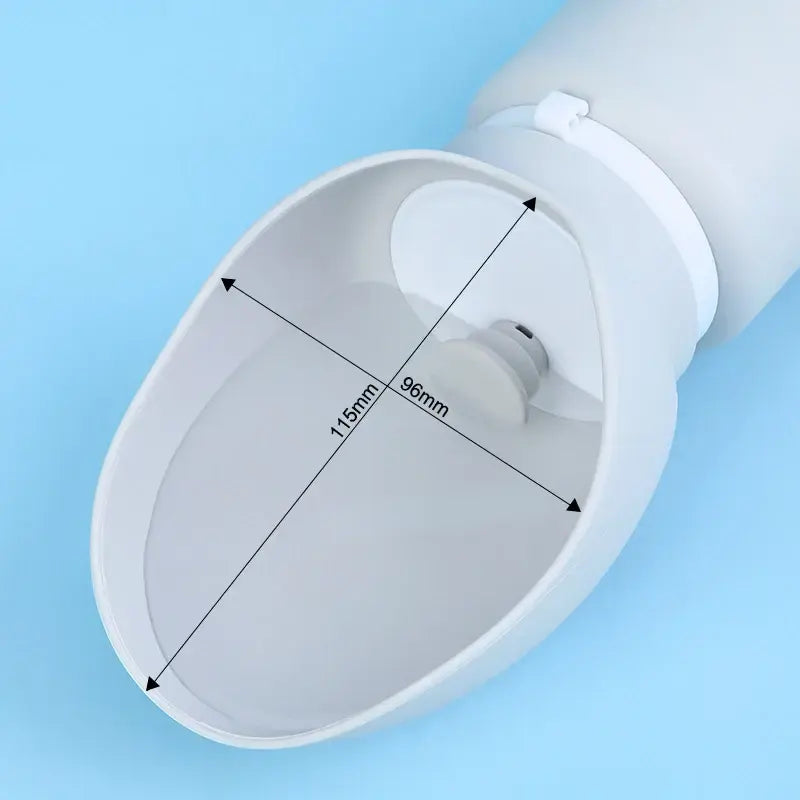 Portable Pet Water Bottle 550ml With Foldable Bowl