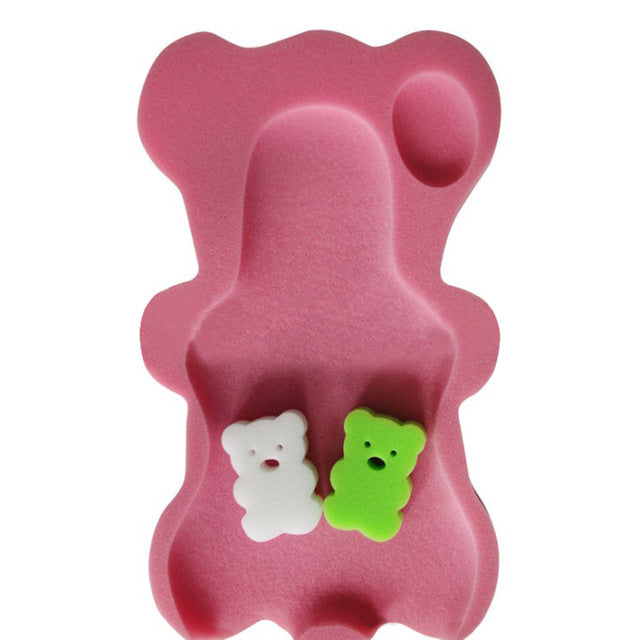 Baby Bath Sponge Mat for Soft, Supported Baby Bathing