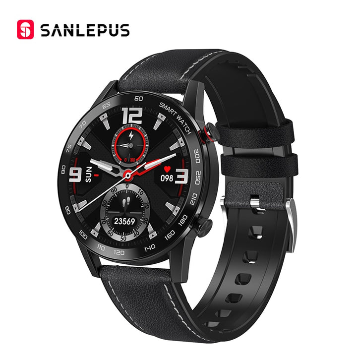 ECG Smartwatch with Heart Check & IP68 Waterproof Design