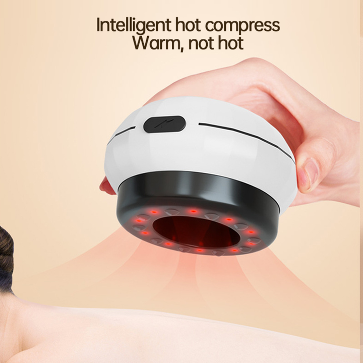 Wireless Electric Cupping & Gua Sha — 12 Levels, Painless