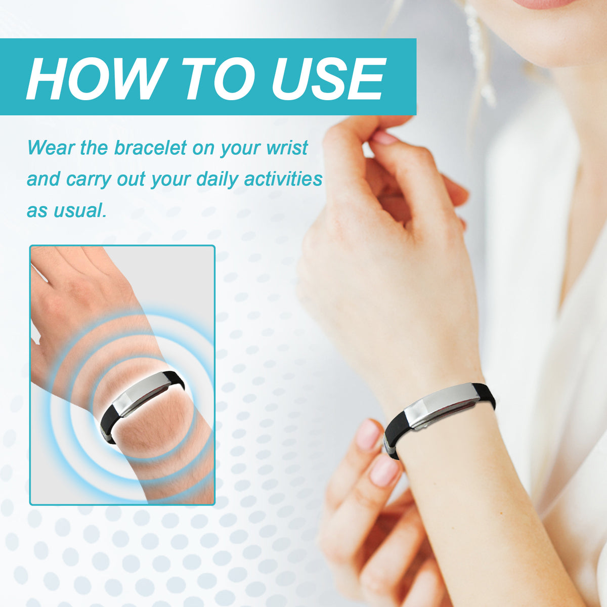 Ion Wellness Bracelet for Everyday Comfort Support