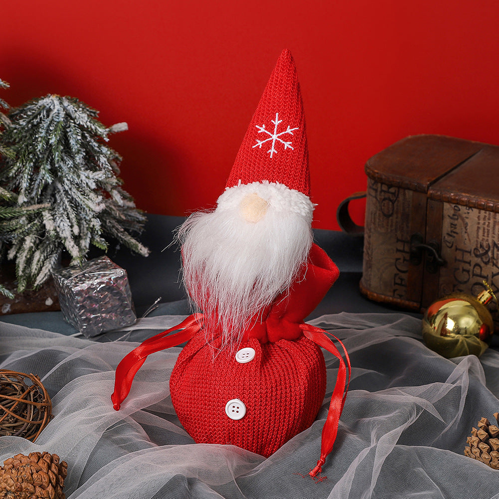 Christmas Gnome Candy Bags for Festive Treat Displays