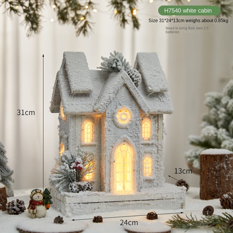 Light-Up Christmas Village Houses for Cozy Displays
