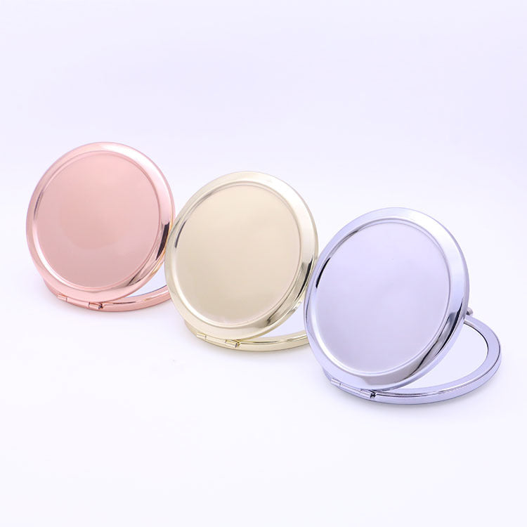 Pocket Mirror Compact — Dual-Sided Makeup Mirror for On-the-Go