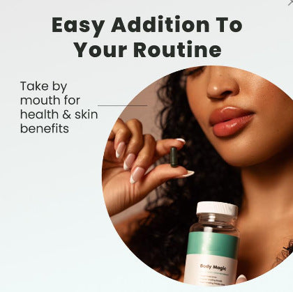 Chlorophyll Capsules — Natural Internal Deodorant & Detox