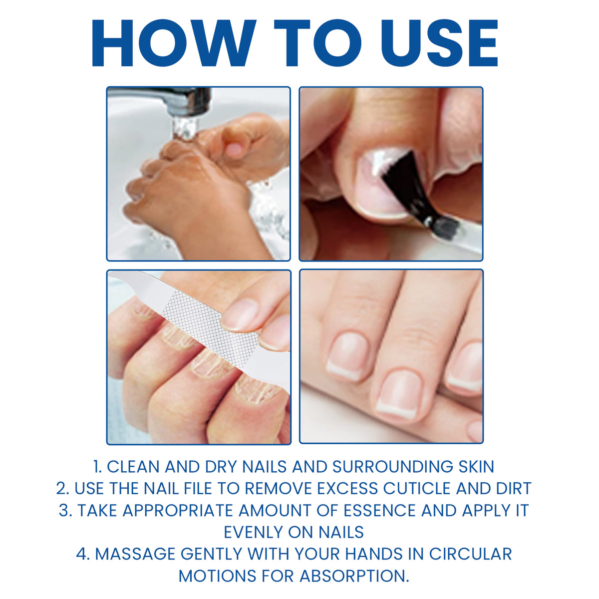 Nail Repair Treatment for Thick, Discolored Nails