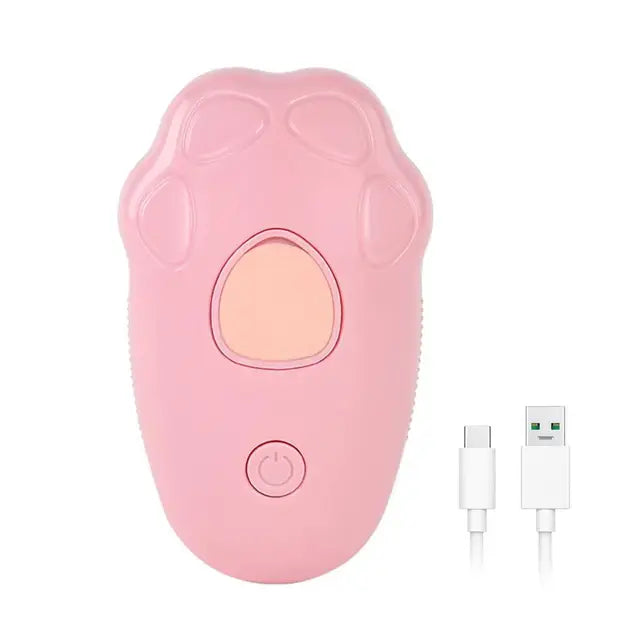 Electric Pet Grooming Brush With Spray For Less Hair