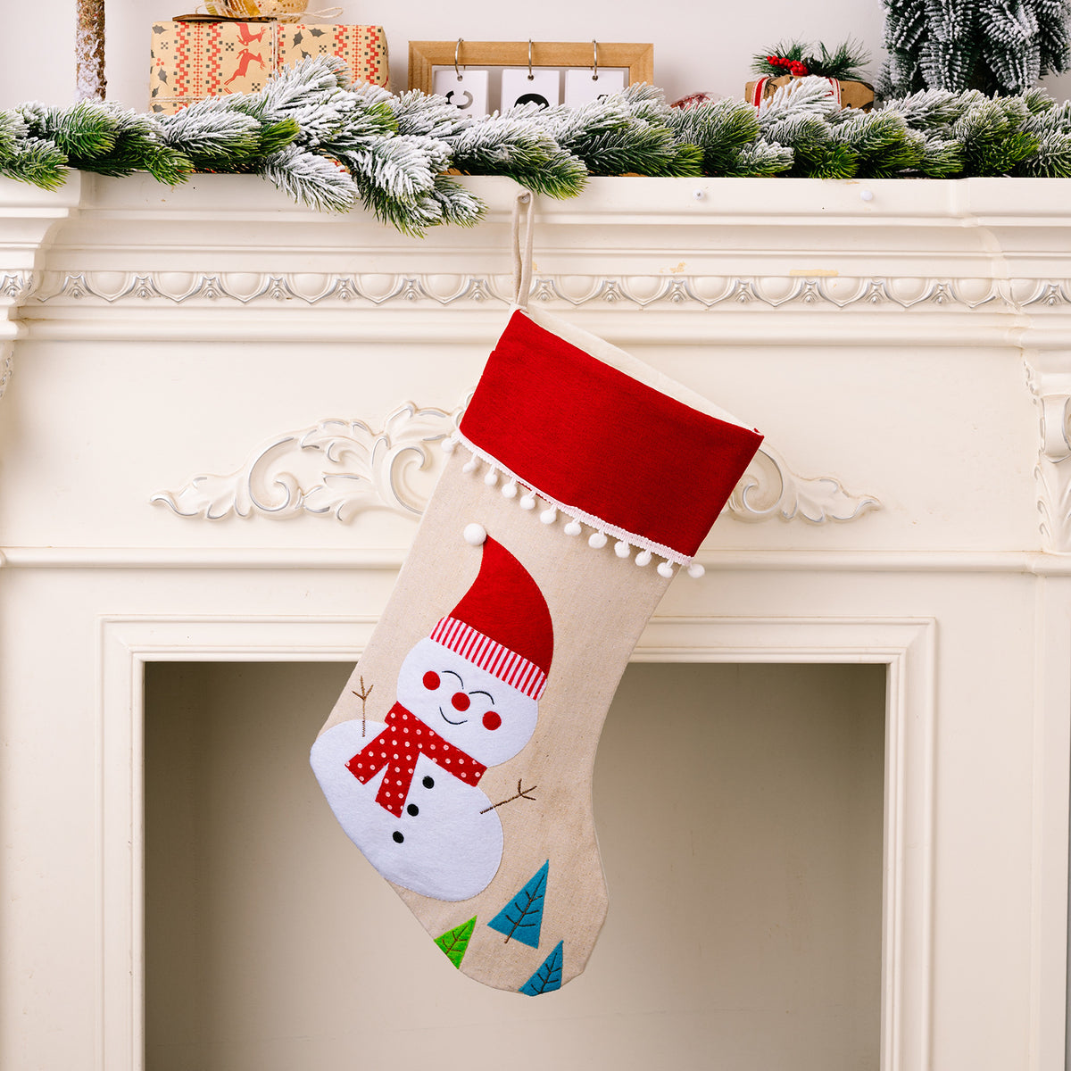 Christmas Stocking Set for Festive Gift Giving Decor