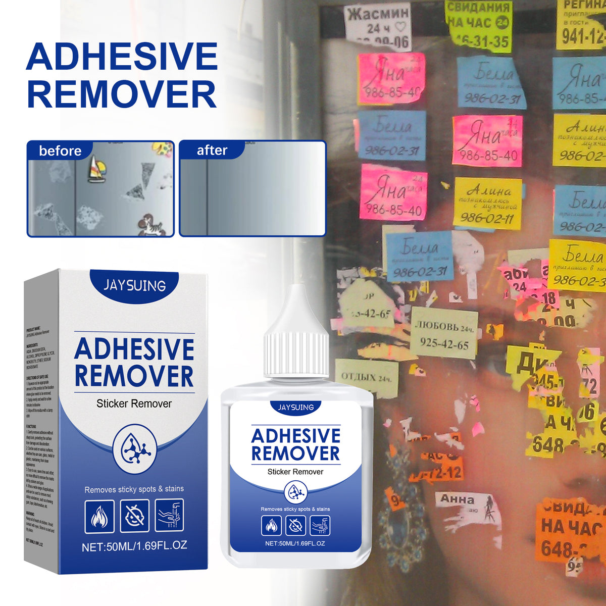Adhesive Remover for Sticker and Glue Residue Cleanup