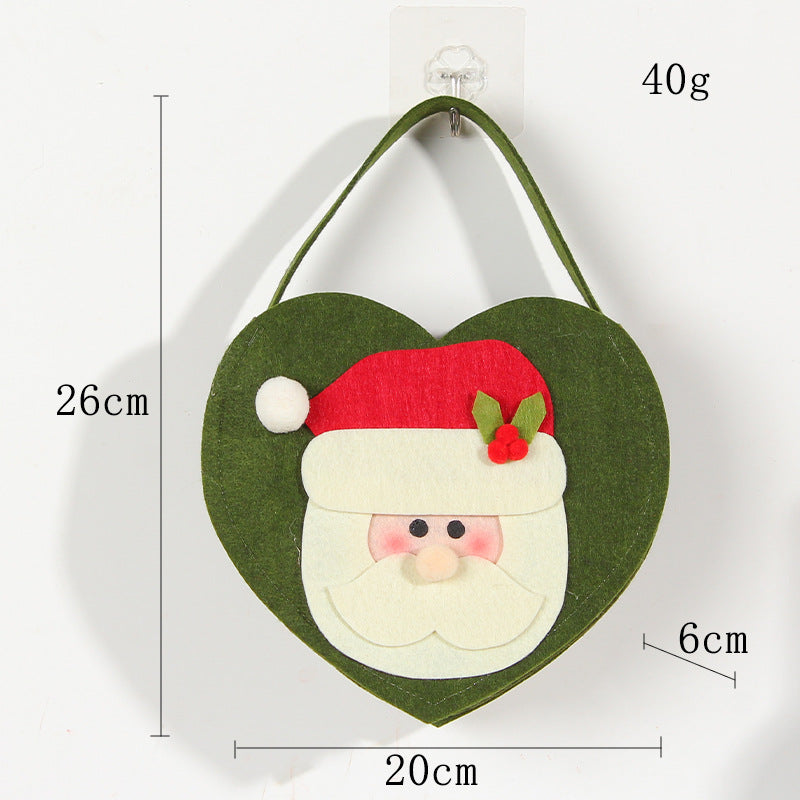Christmas Apple Handbag for Kids | Festive Candy Bag