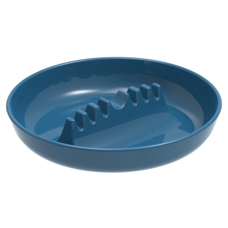 Round Melamine Ashtray with Unbreakable Porcelain Look