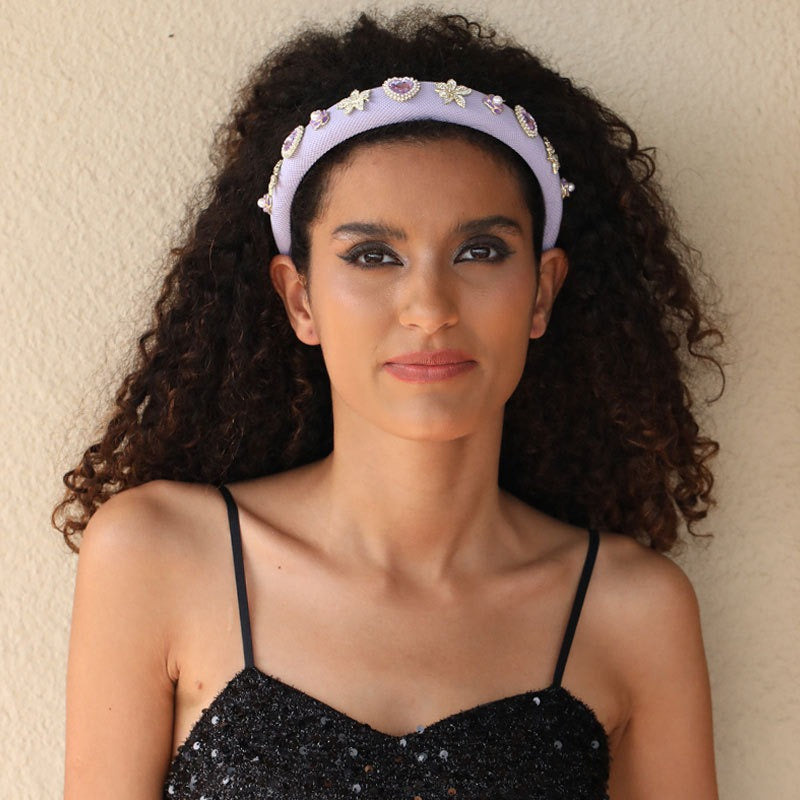Jeweled Hair Hoop for Romantic, Occasion-Ready Style