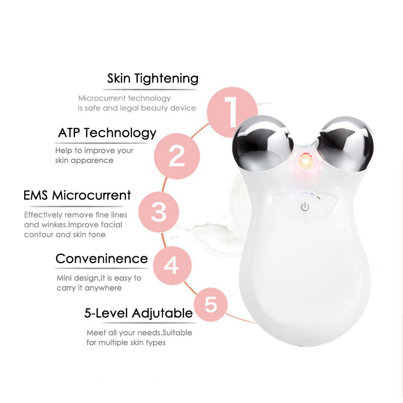 Microcurrent Facial Device — Lift, Tighten & Contour