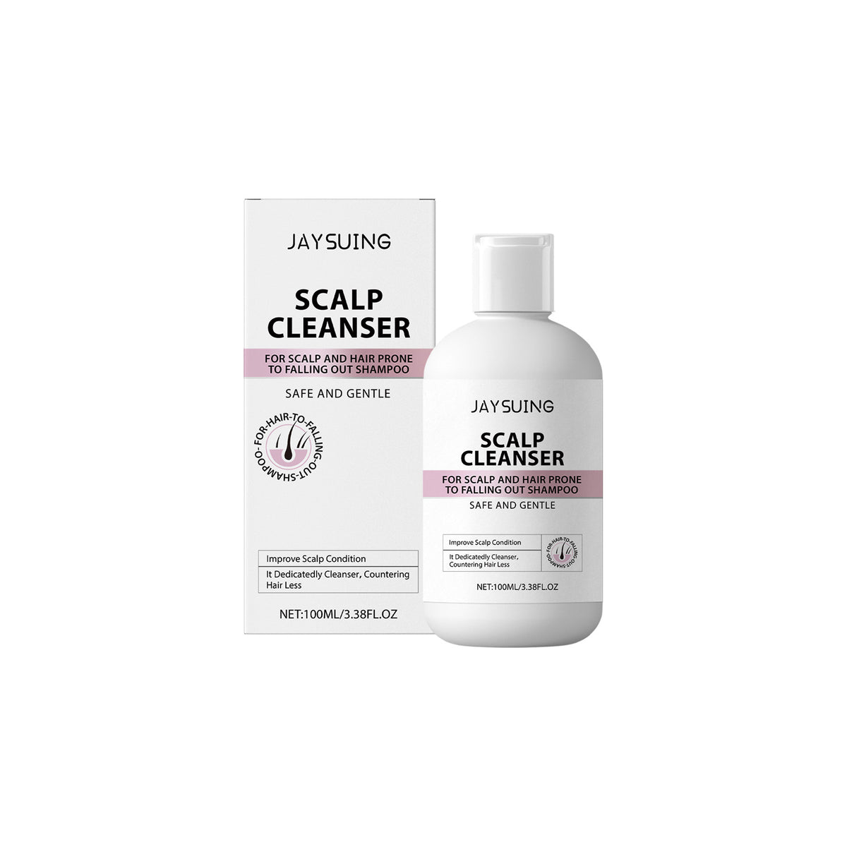 Oil Control Shampoo for Oily Scalp, Gentle Hair Care
