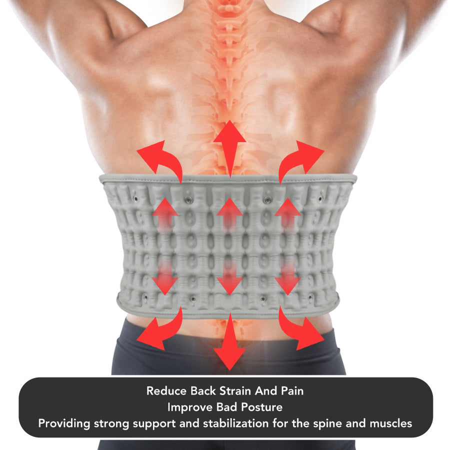 Inflatable Lumbar Support Belt — Custom Compression