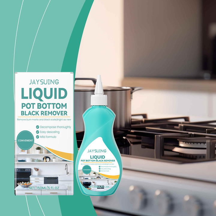 Kitchen Grease Cleaner for Shiny, Protected Pan Bottoms