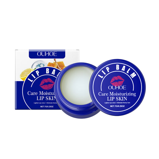 Lip Balm Pot With Titanium Dioxide UV Protection