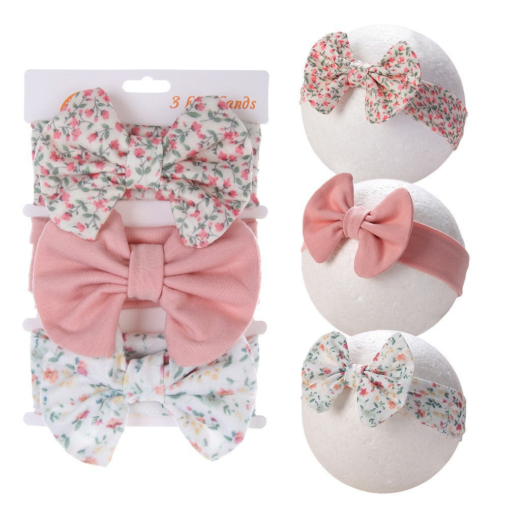 Children's Bow Headbands — Playful Outfit Finishing Set