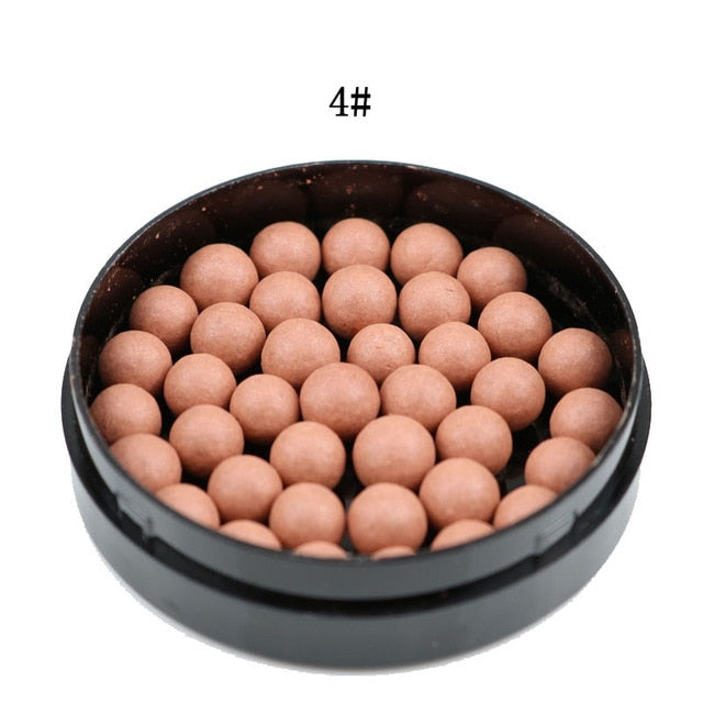 3-in-1 Makeup Blush Compact for Cheeks, Eyes & Contour