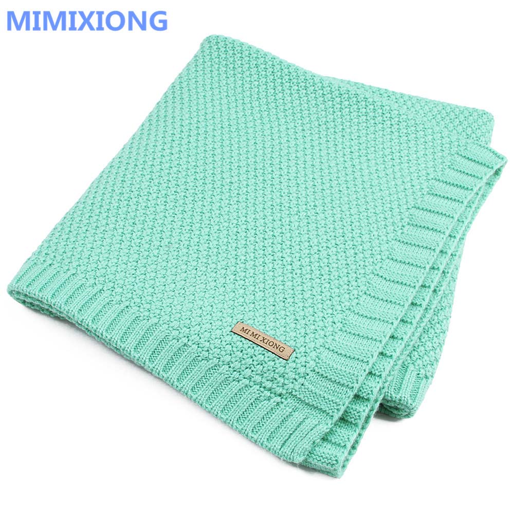 Knitted Newborn Swaddle Blanket for Everyday Cuddles