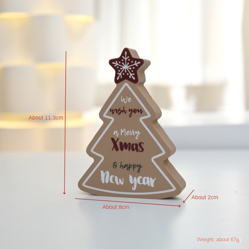 Christmas Tabletop Decor Set for a Warm 3D Display