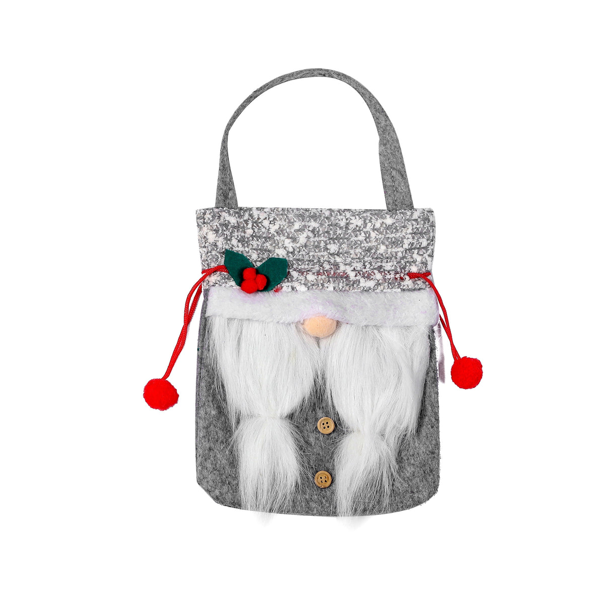 Christmas Santa Gift Bag & Holiday Tree Decoration