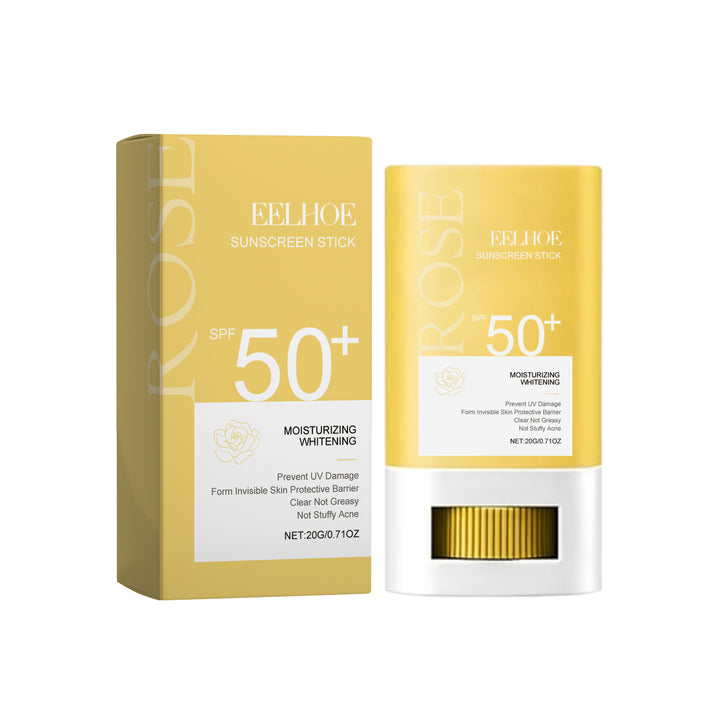 SPF 50+ Sunscreen Stick for Portable Daily UV Protection