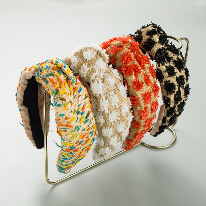 Woven Flower Headband for Playful Everyday Hairstyles