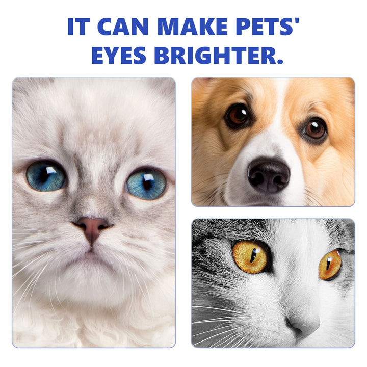 Pet Eye Drops for Cats & Dogs, Tear Stain Cleaning