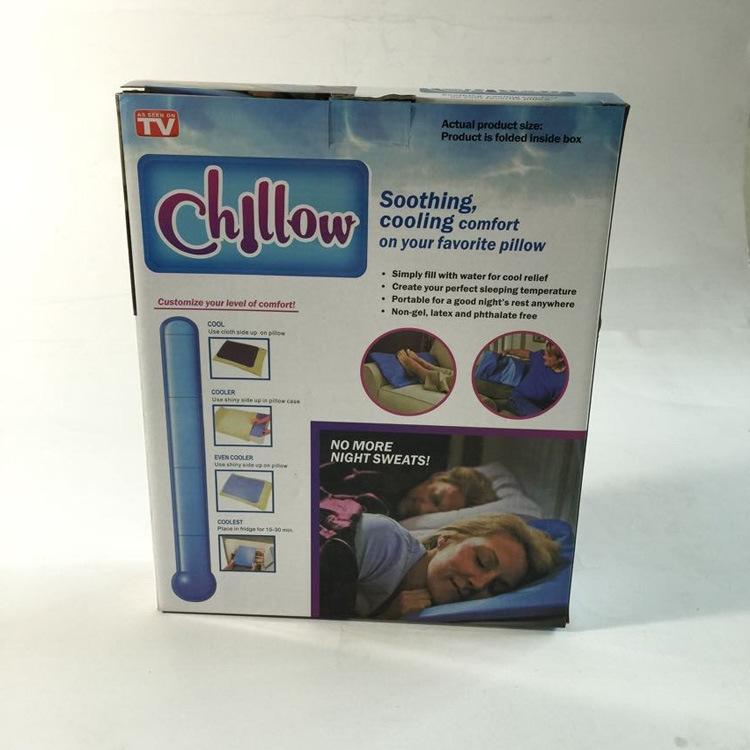 Chillow Cooling Pillow Pad — Water-Filled Relief for Night