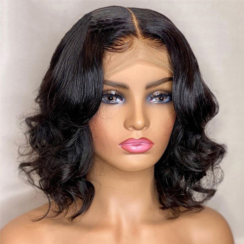 Short Curly Lace-Front Wig For Instant Glamorous Volume