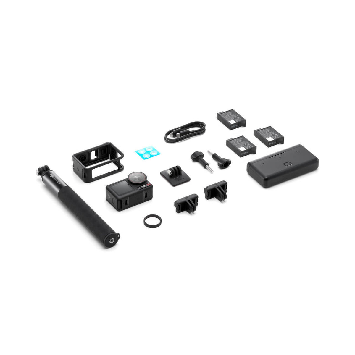4K Action Camera with 155° Wide View & Dual Screens