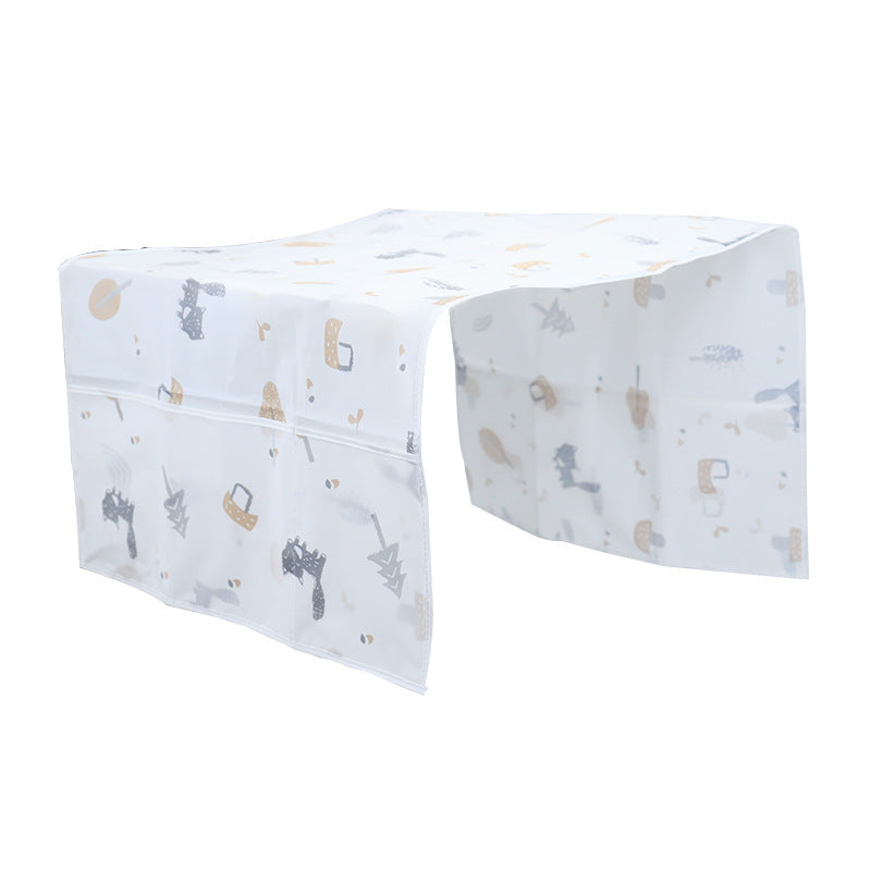 Fridge Top Dust Cover, Waterproof with Storage Pockets