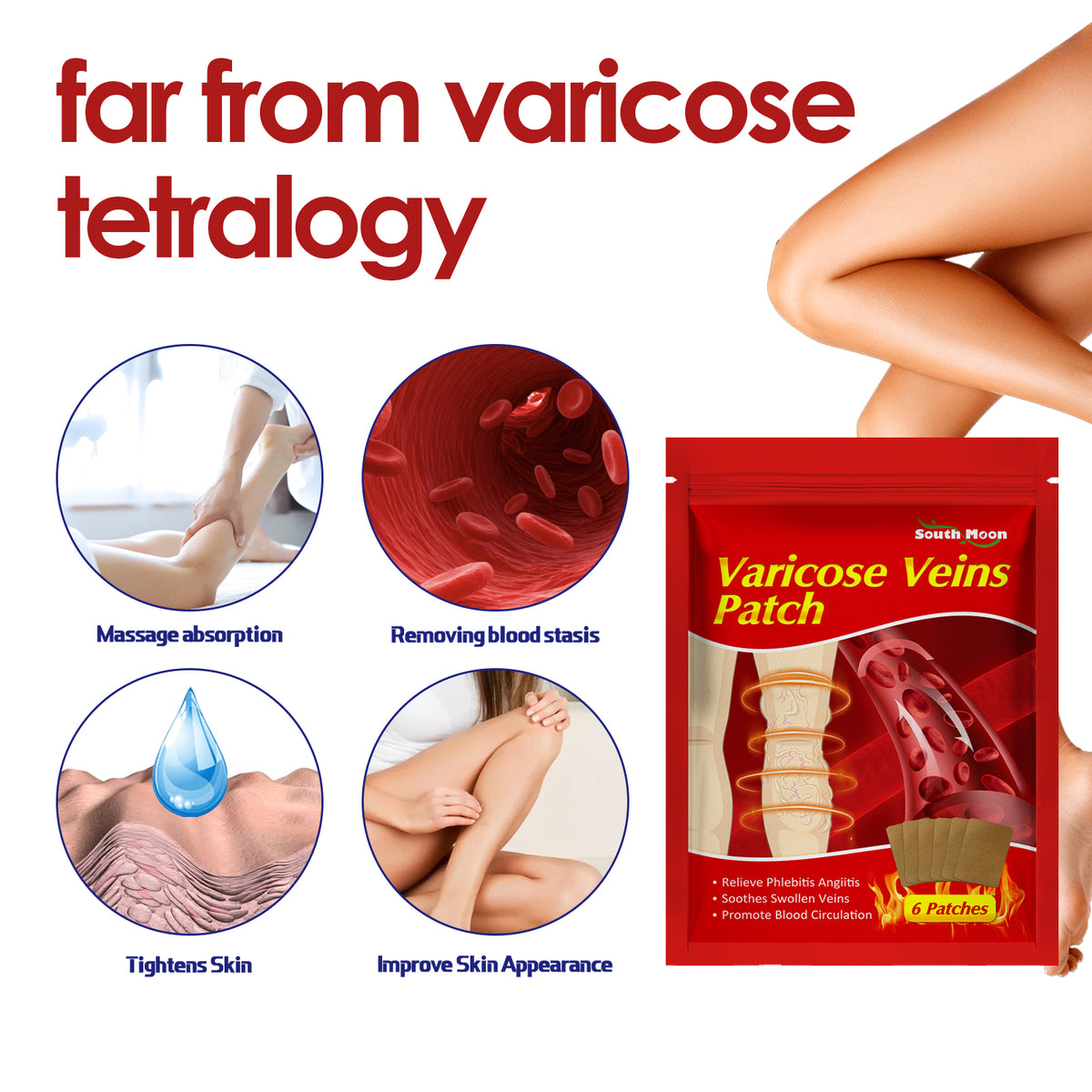 Leg Patches for Daily Body Care