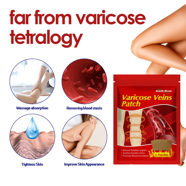 Varicose Vein Relief Patches for Swollen, Tired Legs