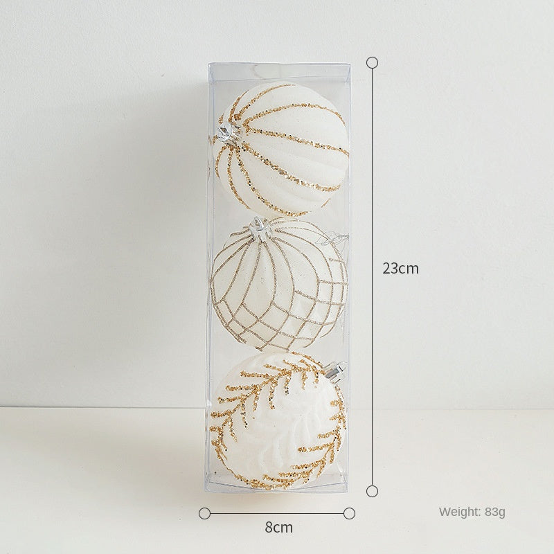 Transparent Christmas Ornaments For Rustic Tree Decor