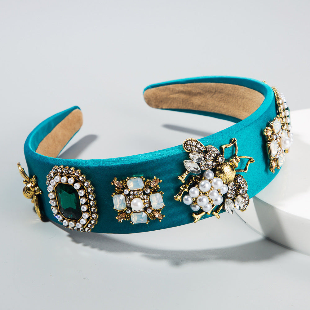 Baroque Rhinestone Headband for Instant Evening Glamour