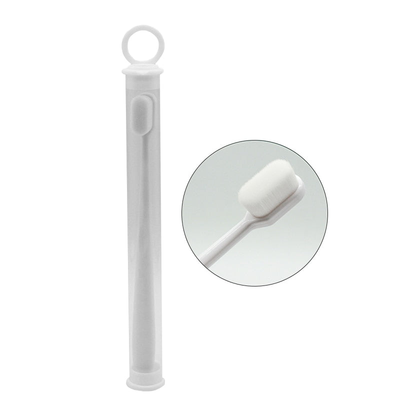 Ultra-Thin Travel Toothbrush with Gentle Soft Bristles