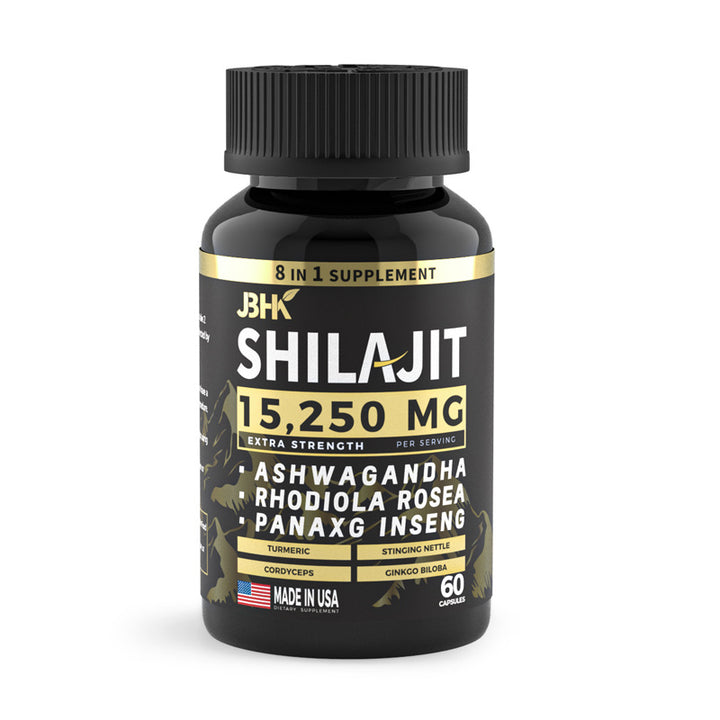 Shilajit 15,250 MG Extra Strength — 8-in-1 Adaptogen
