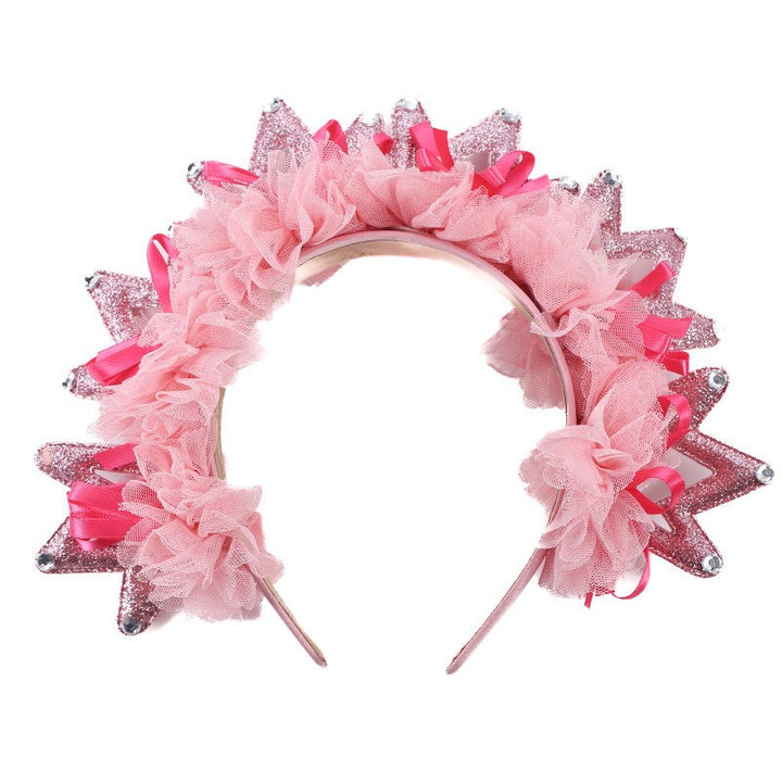 Crown Headband for Women | Playful Party Hair Style