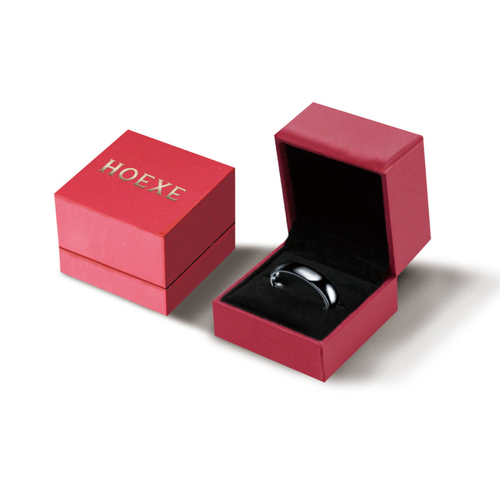 Obsidian Ring: Polished Black Everyday Jewelry Gift
