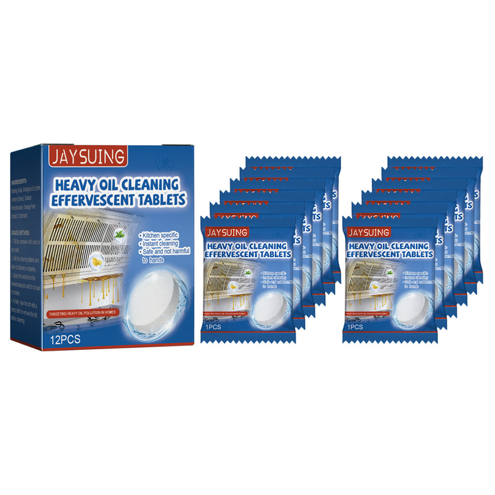 Kitchen Grease Cleaning Tablets for Range Hoods & Filters