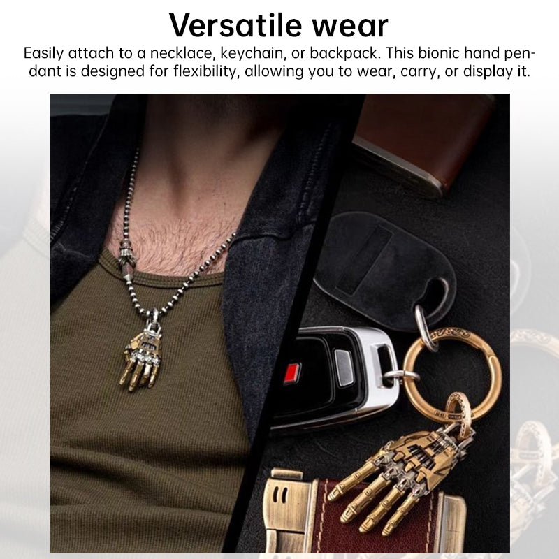 Robot Hand Pendant – Movable Mechanical Collectible