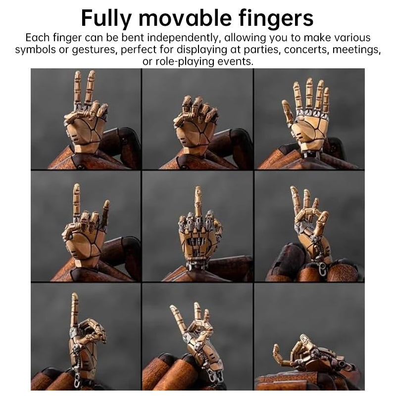 Robot Hand Pendant – Movable Mechanical Collectible